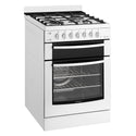 Westinghouse WFG617WALP 60cm Gas Oven with Gas Hob, Front right view 