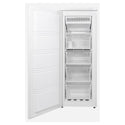 Westinghouse WFM1810WC 175L Upright Freezer White, Front view with open door