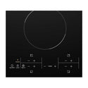 Westinghouse WHC643BC 60cm 4 Zone Ceramic Cooktop w/Child Lock, Control panel view 