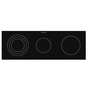 Westinghouse WHC934BA 90cm Electric Ceramic Cooktop, Top view 3