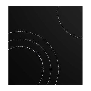 Westinghouse 90cm 4 Zone Ceramic Cooktop WHC943BC, Top view 2