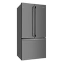 Westinghouse 524L French Door Fridge Dark Steel WHE5204BB, Front right view