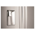 Westinghouse 605L French Door Fridge Stainless Steel WHE6060SA, Water dispenser view