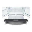 Westinghouse WHE6874BA 609L French Door Fridge Dark Steel