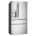 Westinghouse 609L French Door Fridge Stainless Steel WHE6874SA, Front right view