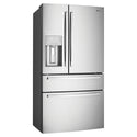 Westinghouse 609L French Door Fridge Stainless Steel WHE6874SA, Front right view