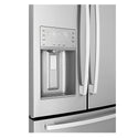 Westinghouse 619L French Door Fridge Stainless Steel WHE7074SA, Water dispenser view