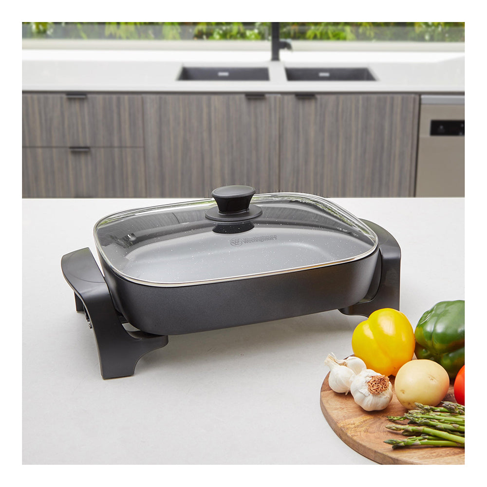 Westinghouse WHEF03K Electric Fry Pan - Black