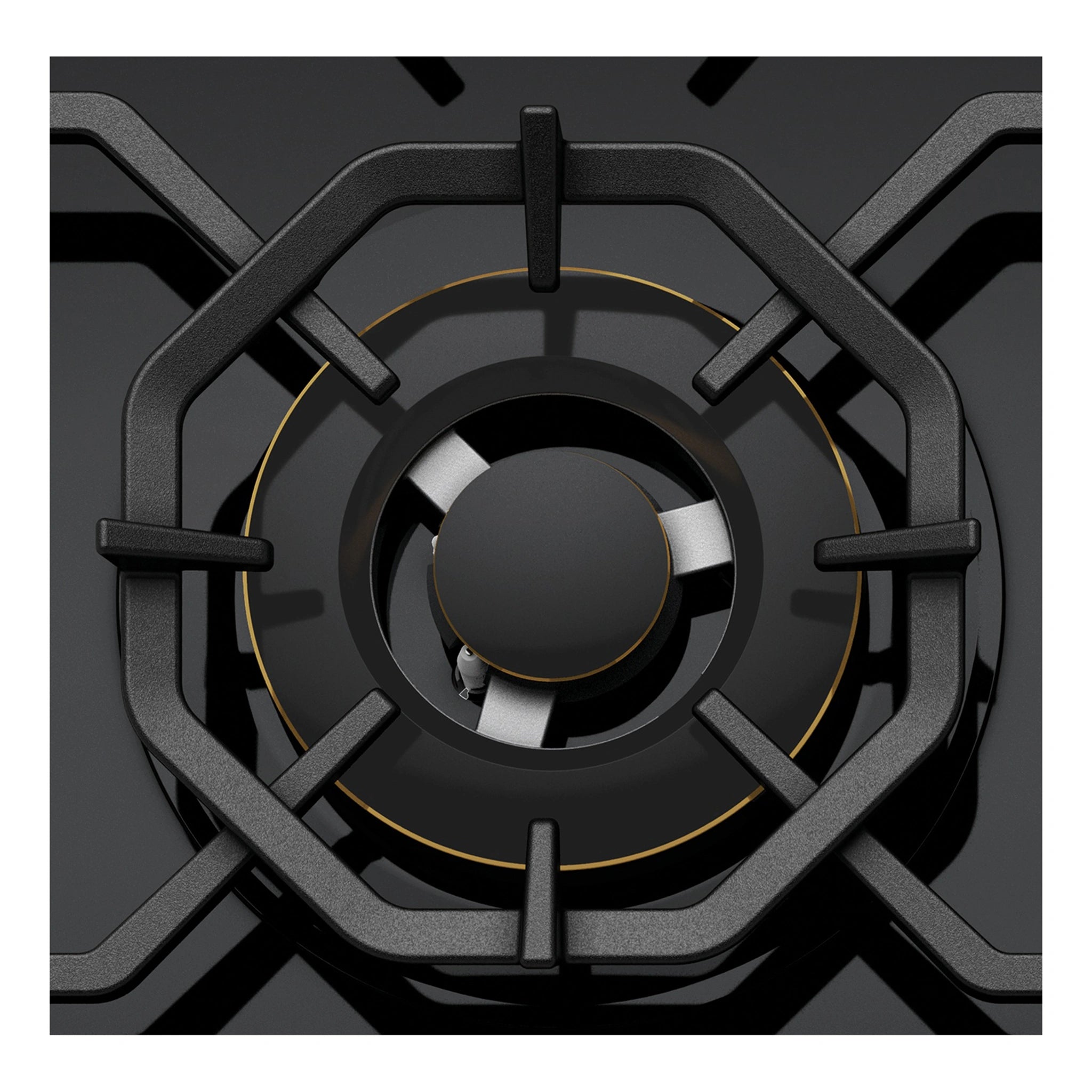 Westinghouse 60cm 3 Burner Ceramic Glass Gas Cooktop Black WHG639BD, Burner Off