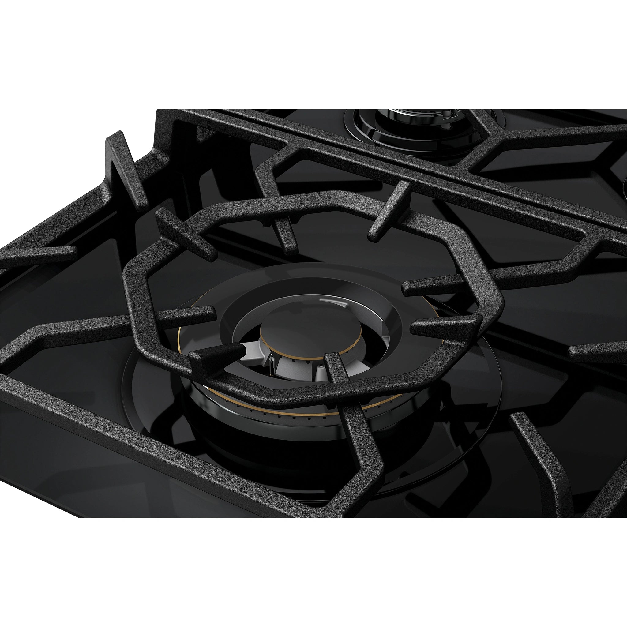 Westinghouse 60cm 3 Burner Ceramic Glass Gas Cooktop Black WHG639BD, Burner Off