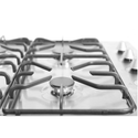 Westinghouse WHG640SB 60cm Natural Gas Cooktop, Cooktop view 2