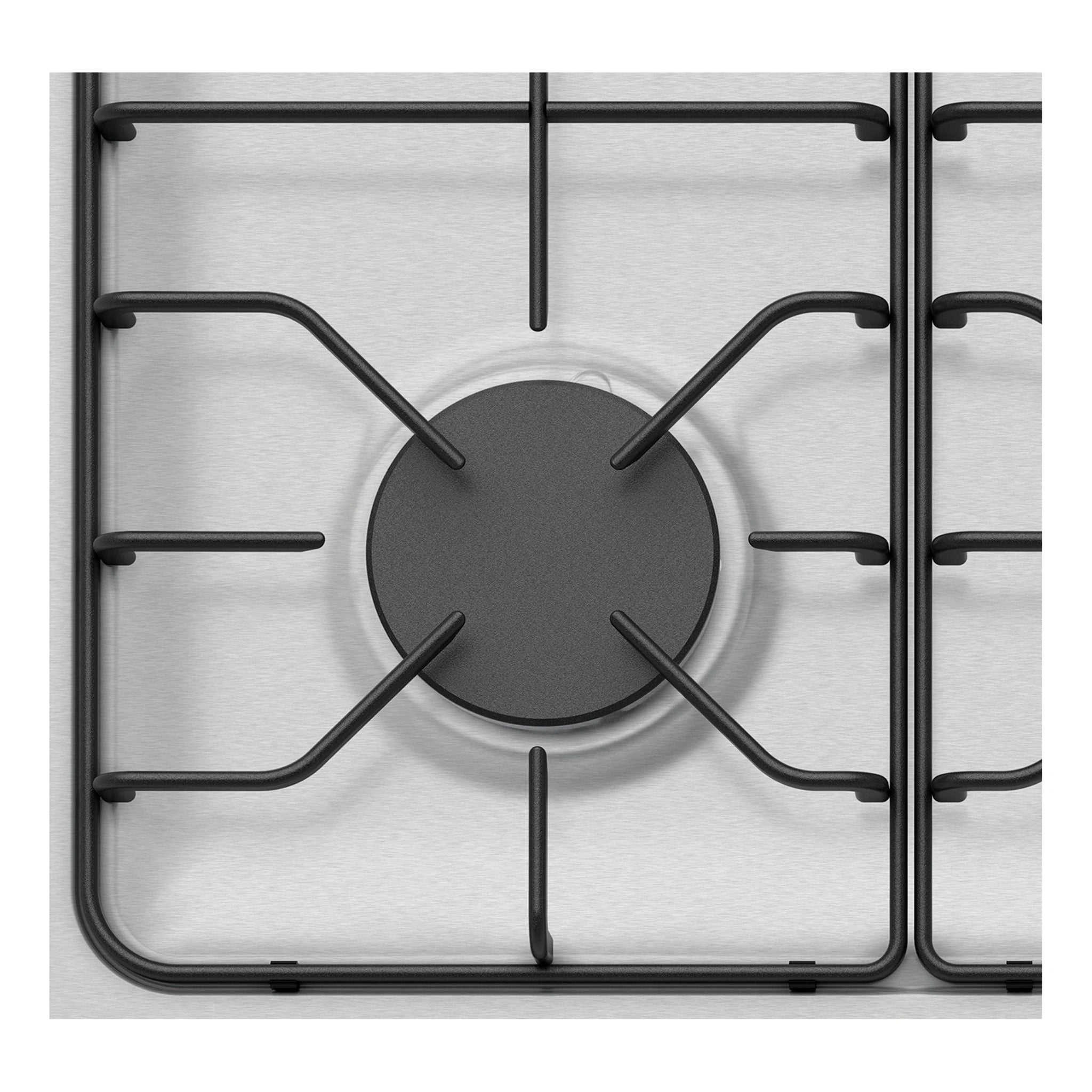 Westinghouse 60cm 4 Burner Stainless Steel Gas Cooktop WHG640SC, Detail View