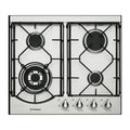 Westinghouse 60cm Stainless Steel Gas Cooktop WHG643SB, Top view