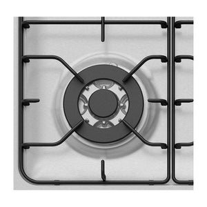 Westinghouse 60cm Stainless Steel Gas Cooktop WHG643SB, Cooktop view