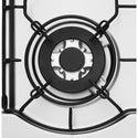 Westinghouse WHG644SA 60cm Stainless Steel Gas Cooktop, Top view