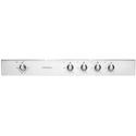 Westinghouse WHG756SB 75cm Cooktop With 5 Wok Burners, Control panel view
