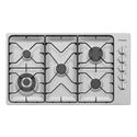 Westinghouse WHG953SB 90cm 5 Burner Stainless Steel Gas Cooktop, Top view