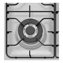 Westinghouse WHG953SB 90cm 5 Burner Stainless Steel Gas Cooktop, Top view 2