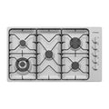Westinghouse WHG953SC 90cm 5 Burner Stainless Steel Gas Cooktop, Top view