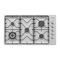 Westinghouse WHG953SC 90cm 5 Burner Stainless Steel Gas Cooktop, Top view