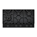 Westinghouse WHG958BC Gas-on-Glass Cooktop, Top view