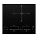 Westinghouse WHI645BC 60cm 4-Zone Induction Cooktop, Control panel view