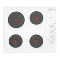 Westinghouse WHS642WA 60cm Electric Solid Cooktop, Top view