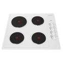 Westinghouse WHS642WA 60cm Electric Solid Cooktop, Front top view