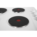 Westinghouse WHS642WA 60cm Electric Solid Cooktop, Cooktop view 2