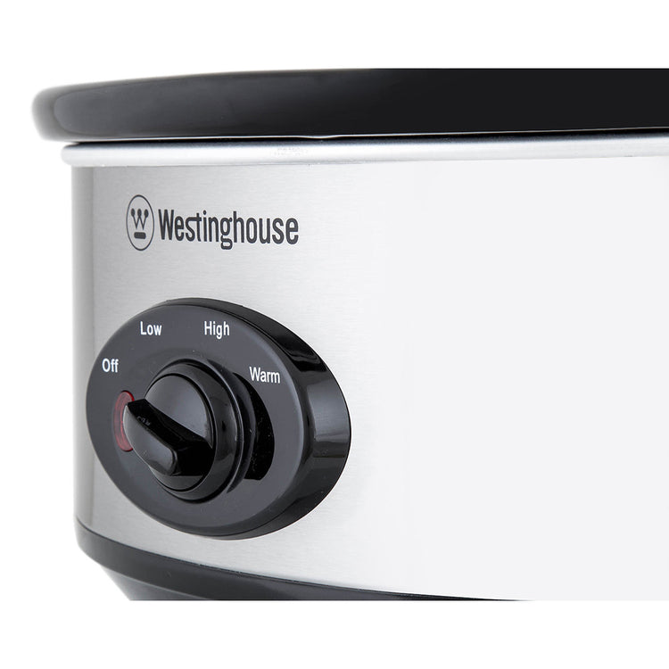 Westinghouse WHSC02SS 3.5L Slow Cooker Stainless Steel
