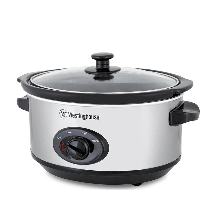 Westinghouse WHSC02SS 3.5L Slow Cooker Stainless Steel