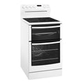 Westinghouse D-WLE547WA 54cm Electric Oven with Ceramic Hob, Front right view