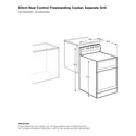 Westinghouse WLE622WC 60 cm Freestanding Electric Oven White