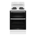 Westinghouse 60 cm Freestanding Electric Oven White WLE622WC, Front View