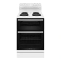 Westinghouse 60 cm Freestanding Electric Oven White WLE622WC, Front View
