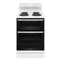 Westinghouse 60 cm Freestanding Electric Oven White WLE622WC, Front View