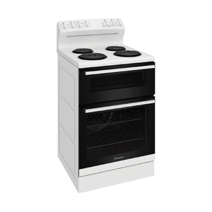 Westinghouse 60 cm Freestanding Electric Oven White WLE622WC, Left View