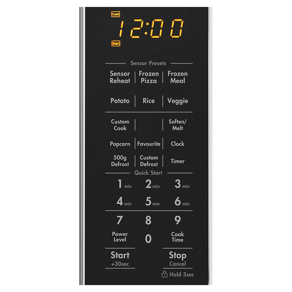 Westinghouse WMF4102SA 41L Countertop Microwave Oven, Control panel view