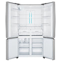 Westinghouse WQE6060SB 541L French Door Fridge Stainless Steel, Front view with open doors