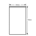 Westinghouse WRB3504SA 355L Upright Fridge Stainless Steel, Dimensions
