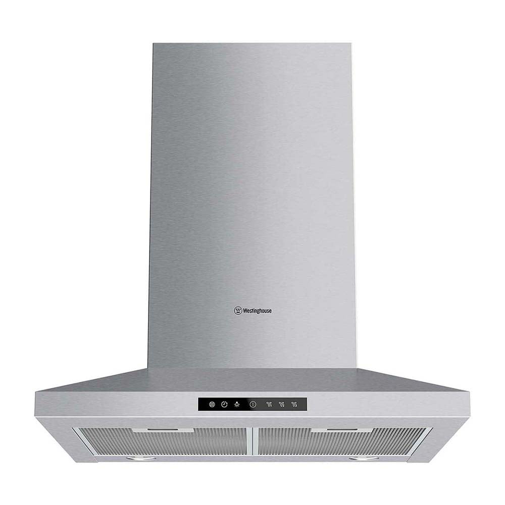 Westinghouse 60cm Canopy Rangehood Stainless Steel WRC614SC, Front view