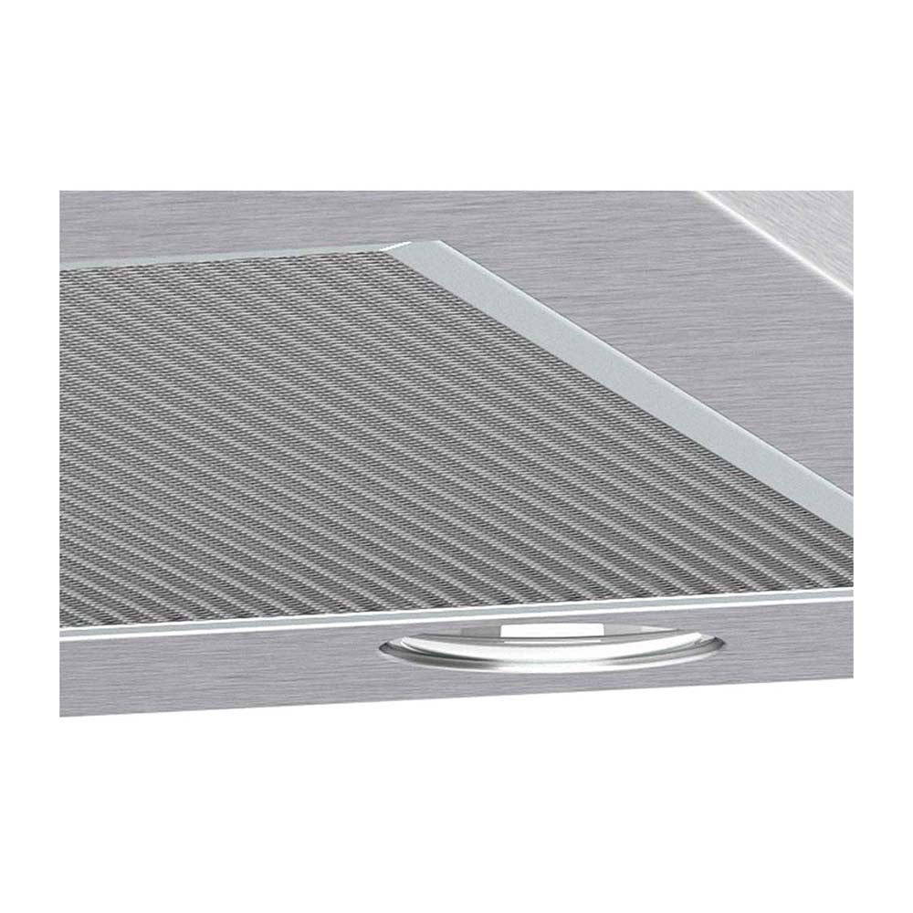 Westinghouse 60cm Canopy Rangehood Stainless Steel WRC614SC, Front view