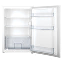Westinghouse WRM1400WD White Finish 138L Bar Fridge, Front view with door open