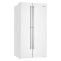 Westinghouse WSE6200WA 542L Side By Side Fridge Stainless Steel, Front right view
