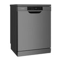 Westinghouse WSF6608KXA 60cm 15 Place Freestanding Dishwasher Dark Stainless, Front right view