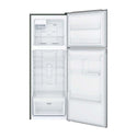 Westinghouse 312L Top Mount Fridge Arctic Steel WTB3100AKX, Front view with open doors