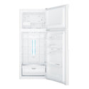 Westinghouse WTB4600WCR 431L Top Mount Fridge White, Front view with open doors
