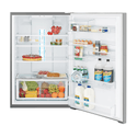 Westinghouse WTB5400SAR 536L Top Mount Fridge Stainless Steel, Bottom open, full of food items