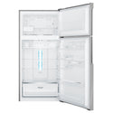 Westinghouse WTB5400SCR 503L Top Mount Fridge Stainless Steel, Front view with open doors