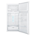 Westinghouse WTB5400WBR 536L Top Mount Fridge White, Front view with open doors